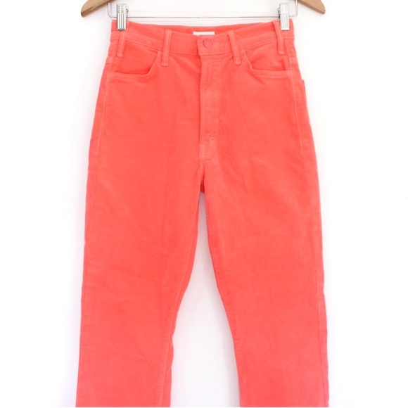 Mother The Hustler Ankle Fray Corduroy Jeans - Picture 3 of 9